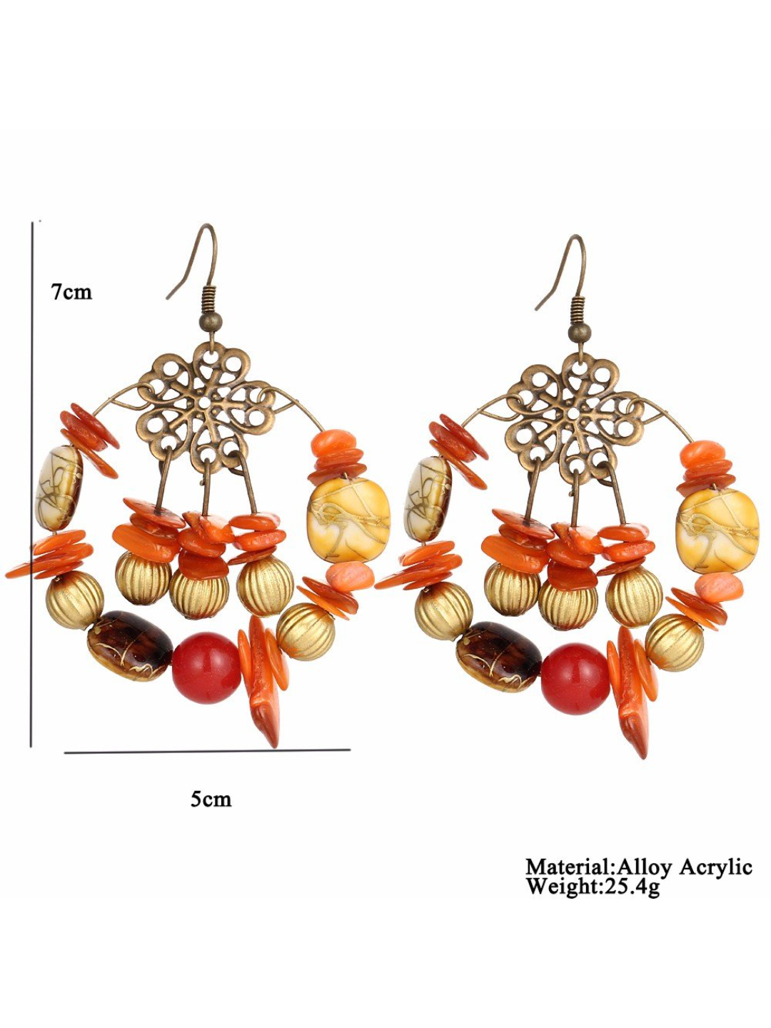 YouBella Jewellery Bohemian Dangler Earrings For Girls and Women
