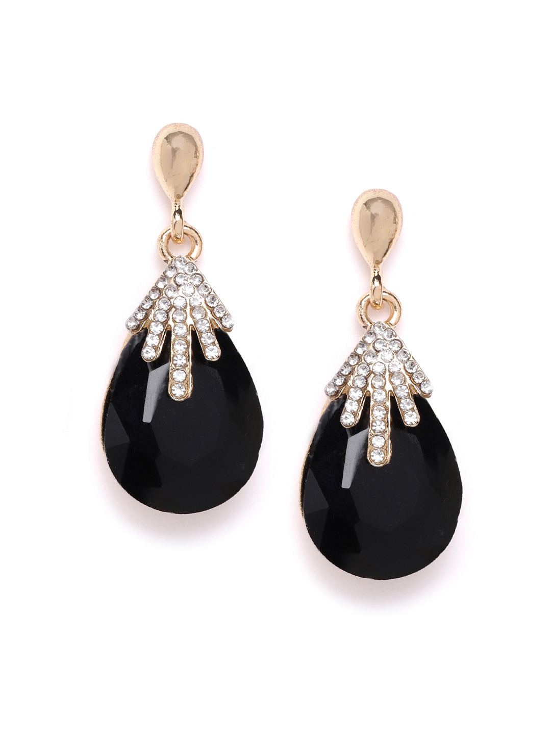 YouBella Jewellery Crystal Drop Earrings For Girls and Women