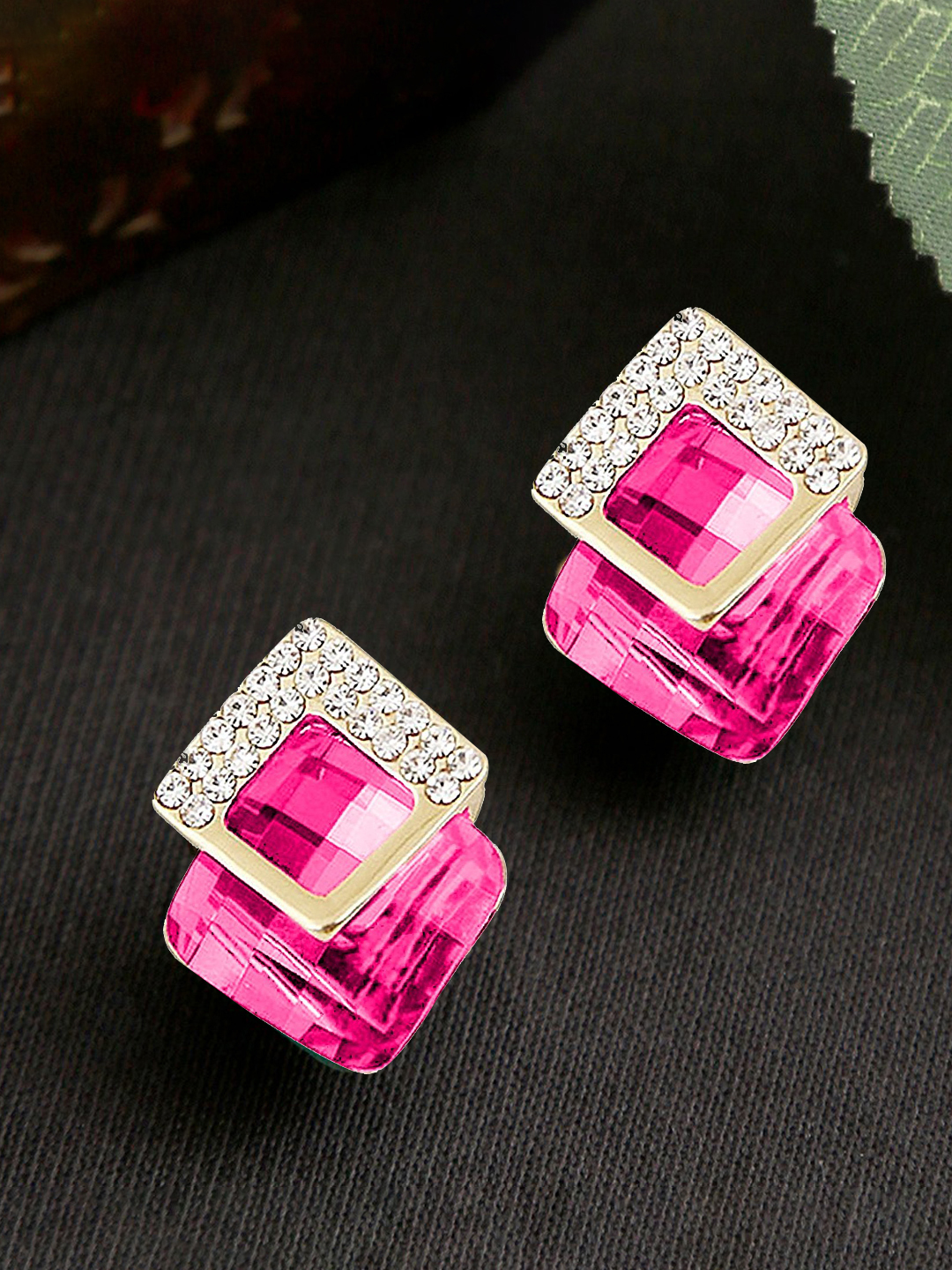 YouBella Fashion Jewellery Summer Special Stylish Fancy Party Wear Earrings for Girls and Women (LIGHT PINK)
