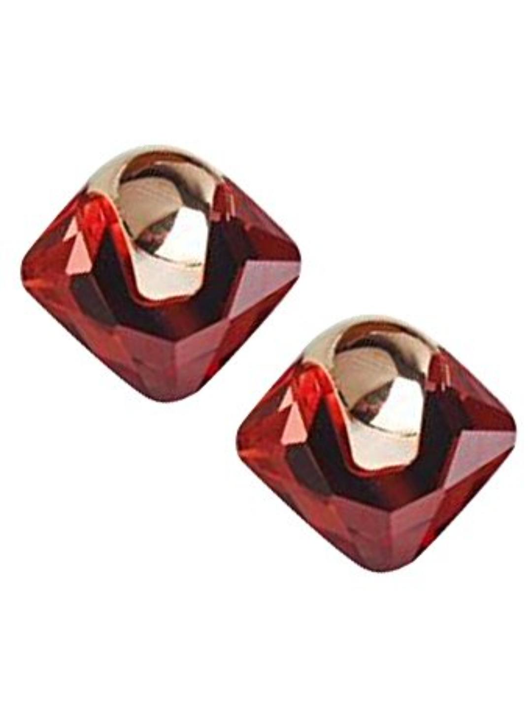 YouBella Jewellery Crystal Geometric Gold Plated Earrings For Girls and Women