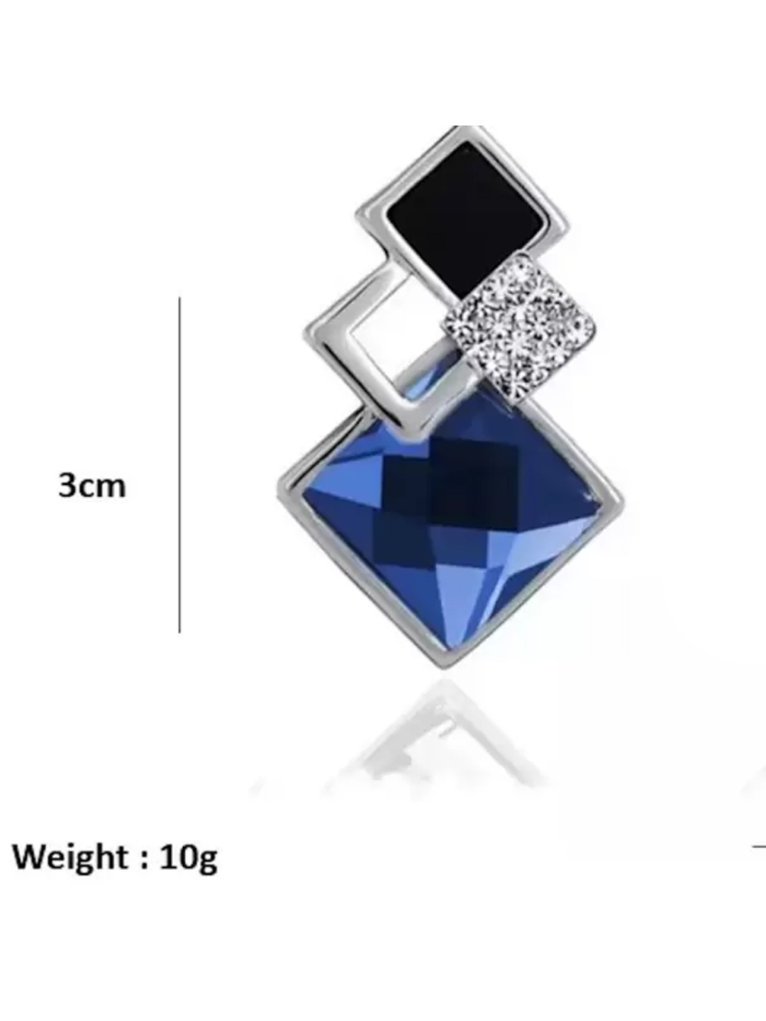 Valentine Gifts : YouBella Fashion Jewellery Earrings for Girls and Women (Blue)