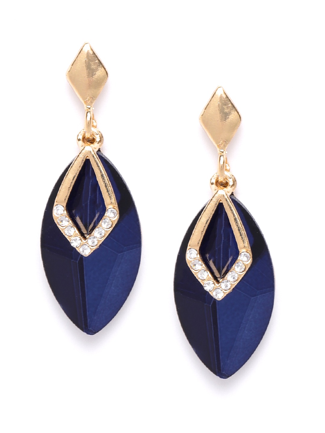 Valentine Gifts : YouBella Fashion Jewellery Earrings for Girls and Women (Blue)