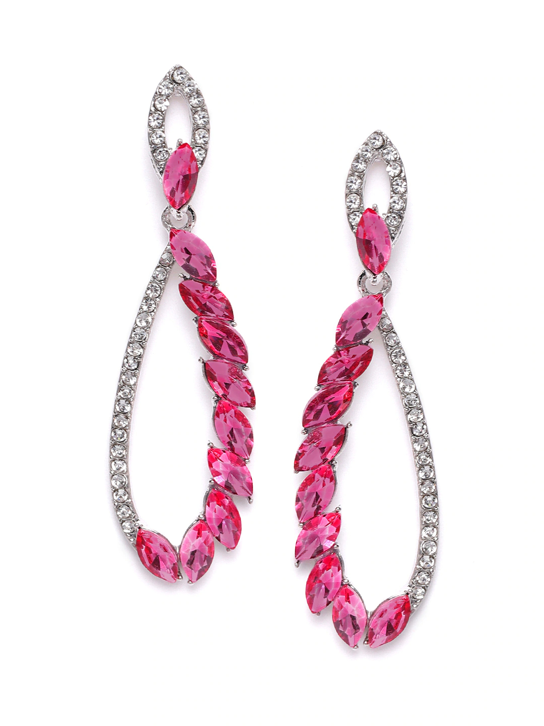 YouBella Jewellery Earings Fashion Earrings for Girls and Women (Pink)