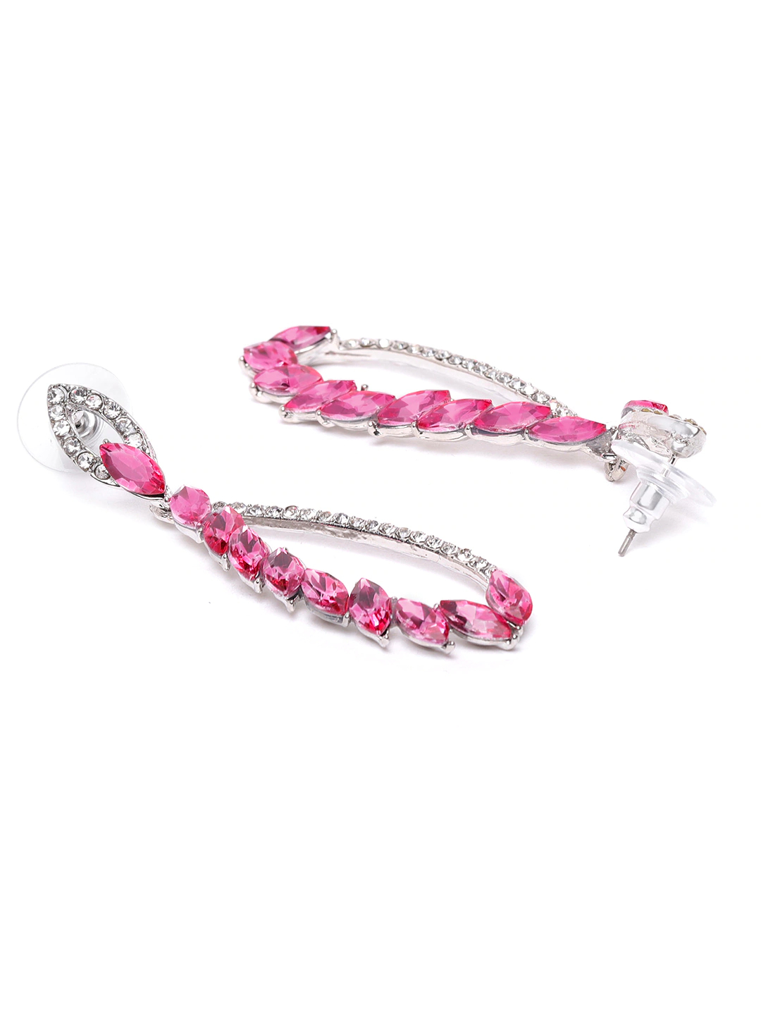 YouBella Jewellery Earings Fashion Earrings for Girls and Women (Pink)