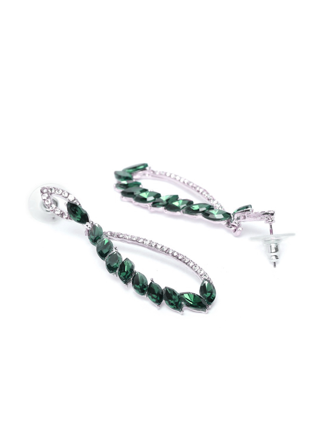 YouBella Jewellery Earings Fashion Earrings for Girls and Women (Green)