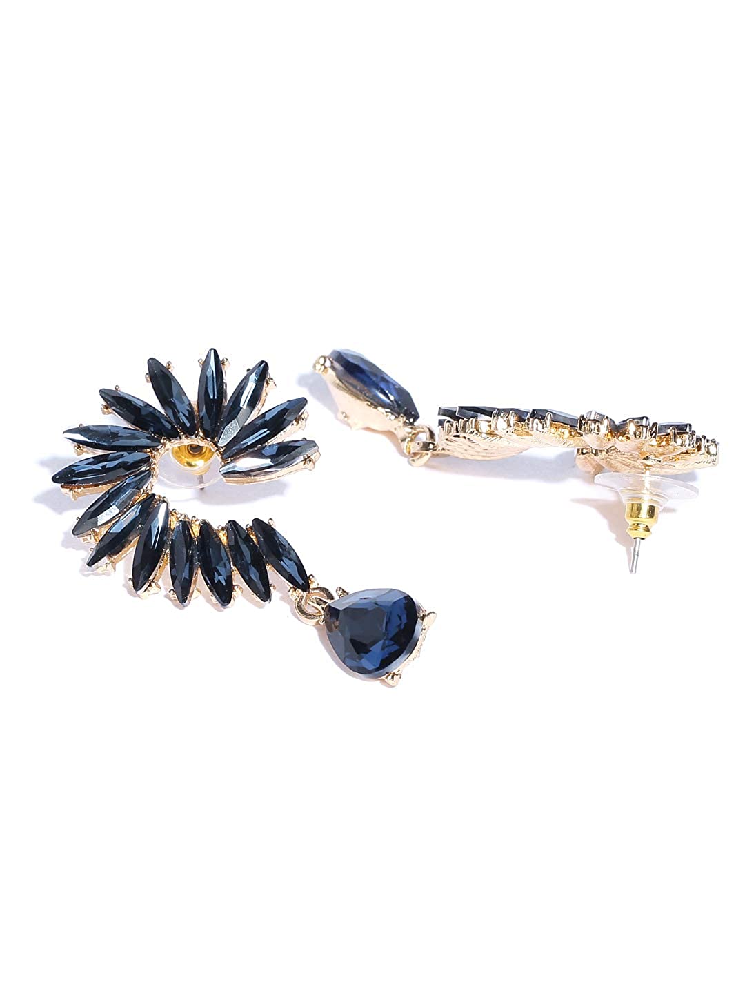 YouBella Jewellery Valentine Collection Earings Fashion Earrings for Girls and Women (Blue)