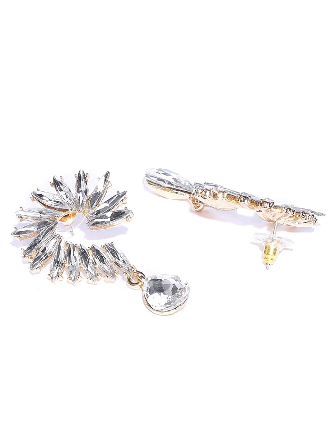 YouBella Jewellery Valentine Collection Earings Fashion Earrings for Girls and Women (White)