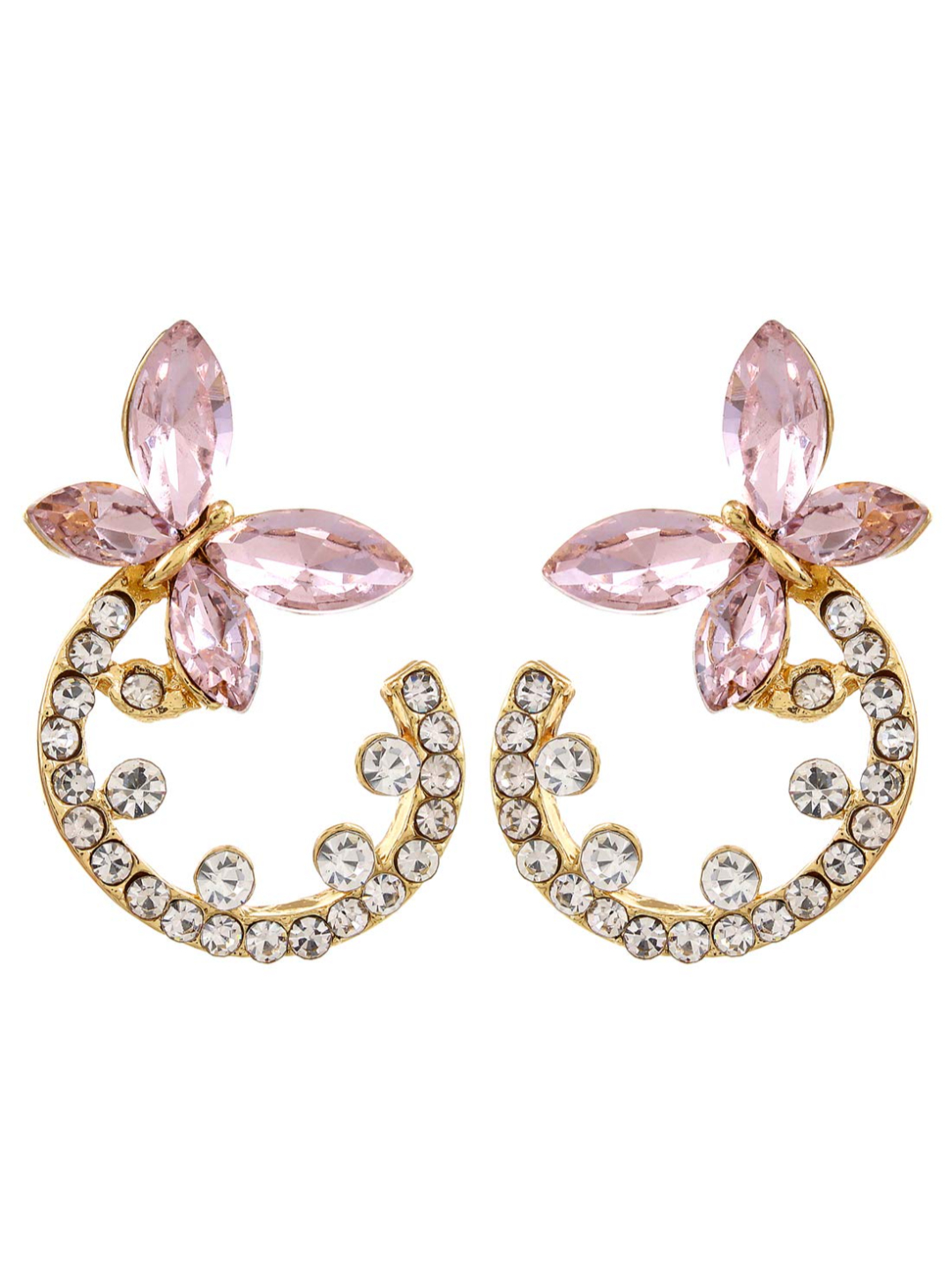 YouBella Jewellery Earings for Women Crystal Stud earrings for Girls and Women