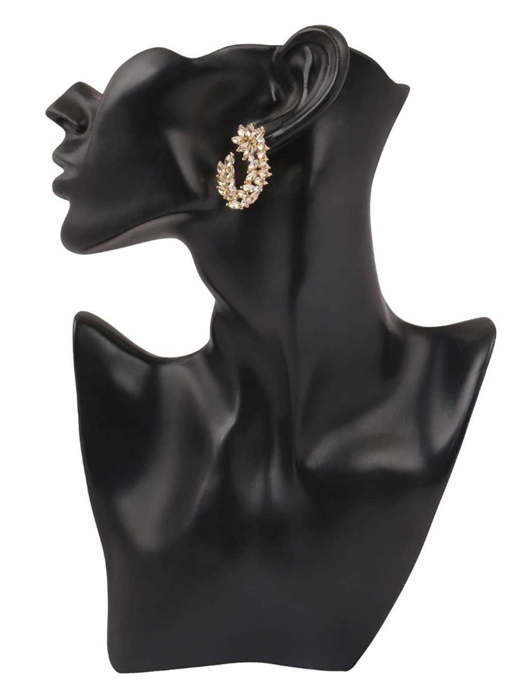 YouBella Jewellery Earings Crystal Earrings for Girls and Women (Brown)