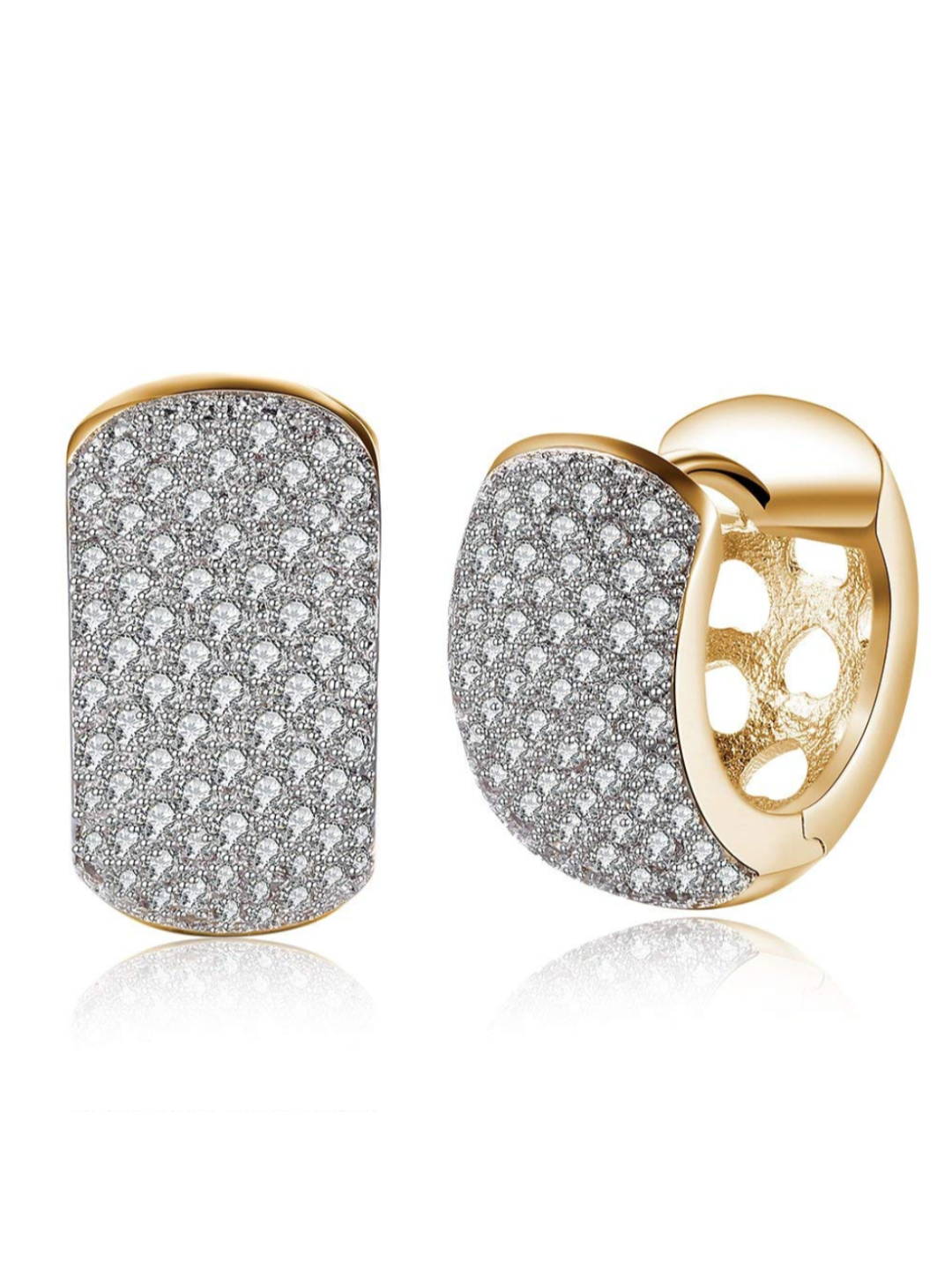 YouBella Crystal Gold Plated Stylish Latest Design Earrings for Girl's and Women's