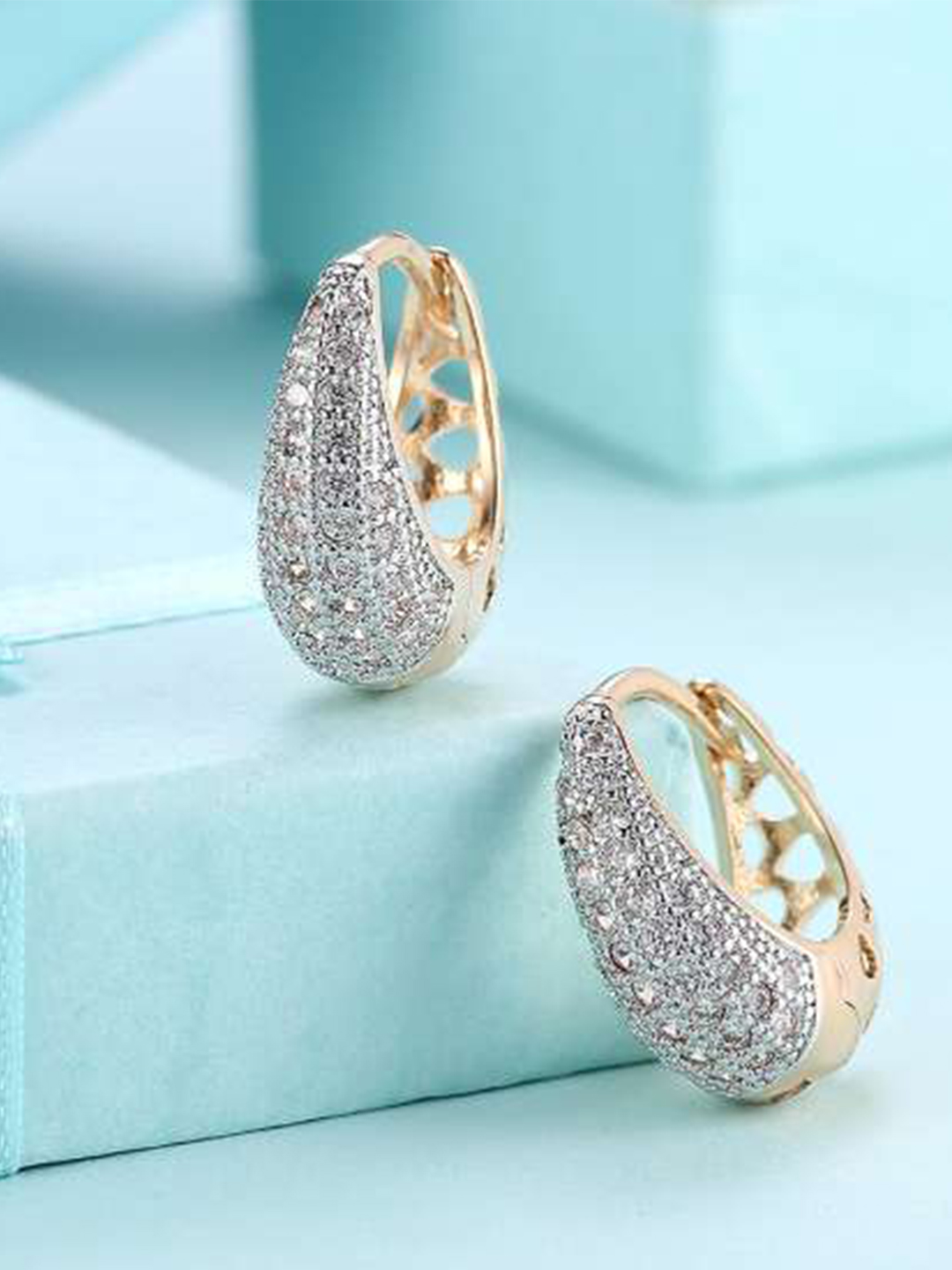 YouBella Jewellery Earrings for women Crystal Earrings for Girls and Women (Style 2)