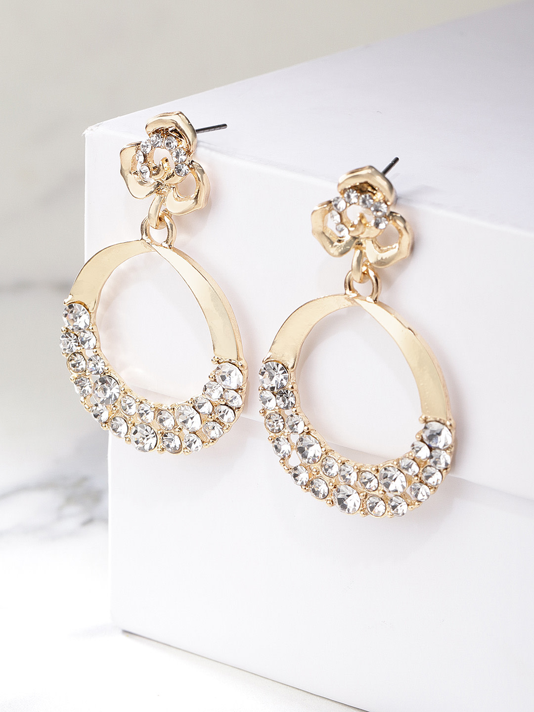 YouBella Jewellery Earrings for women Crystal Ear rings for Girls and Women