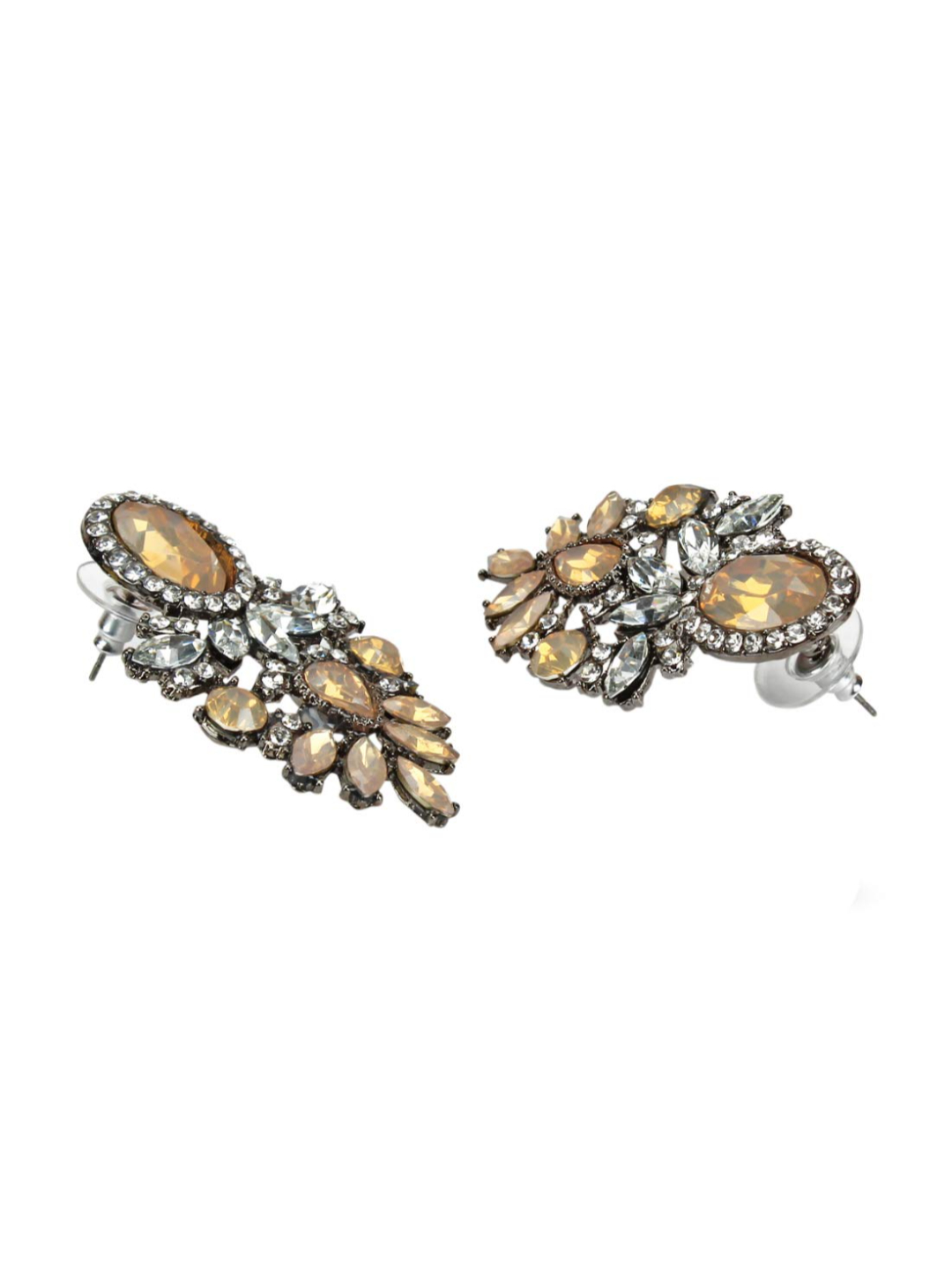 YouBella Jewellery Earrings for women Resin Earrings for Girls and Women (Brown)