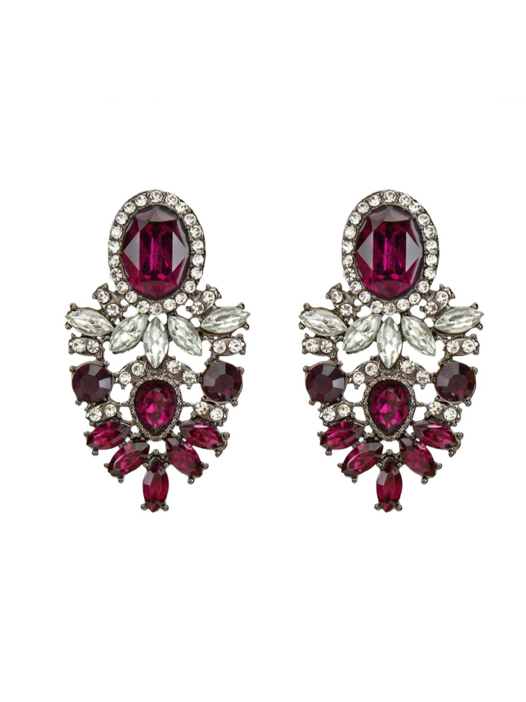 YouBella Jewellery Earings for women Resin Earrings for Girls and Women (Purple)