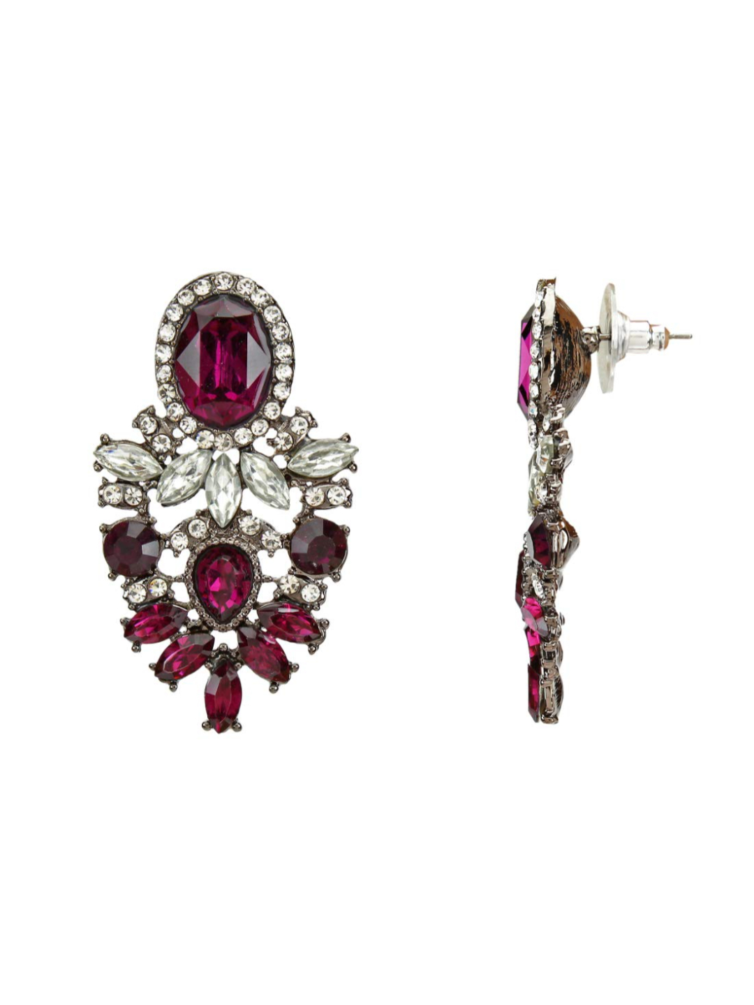 YouBella Jewellery Earings for women Resin Earrings for Girls and Women (Purple)