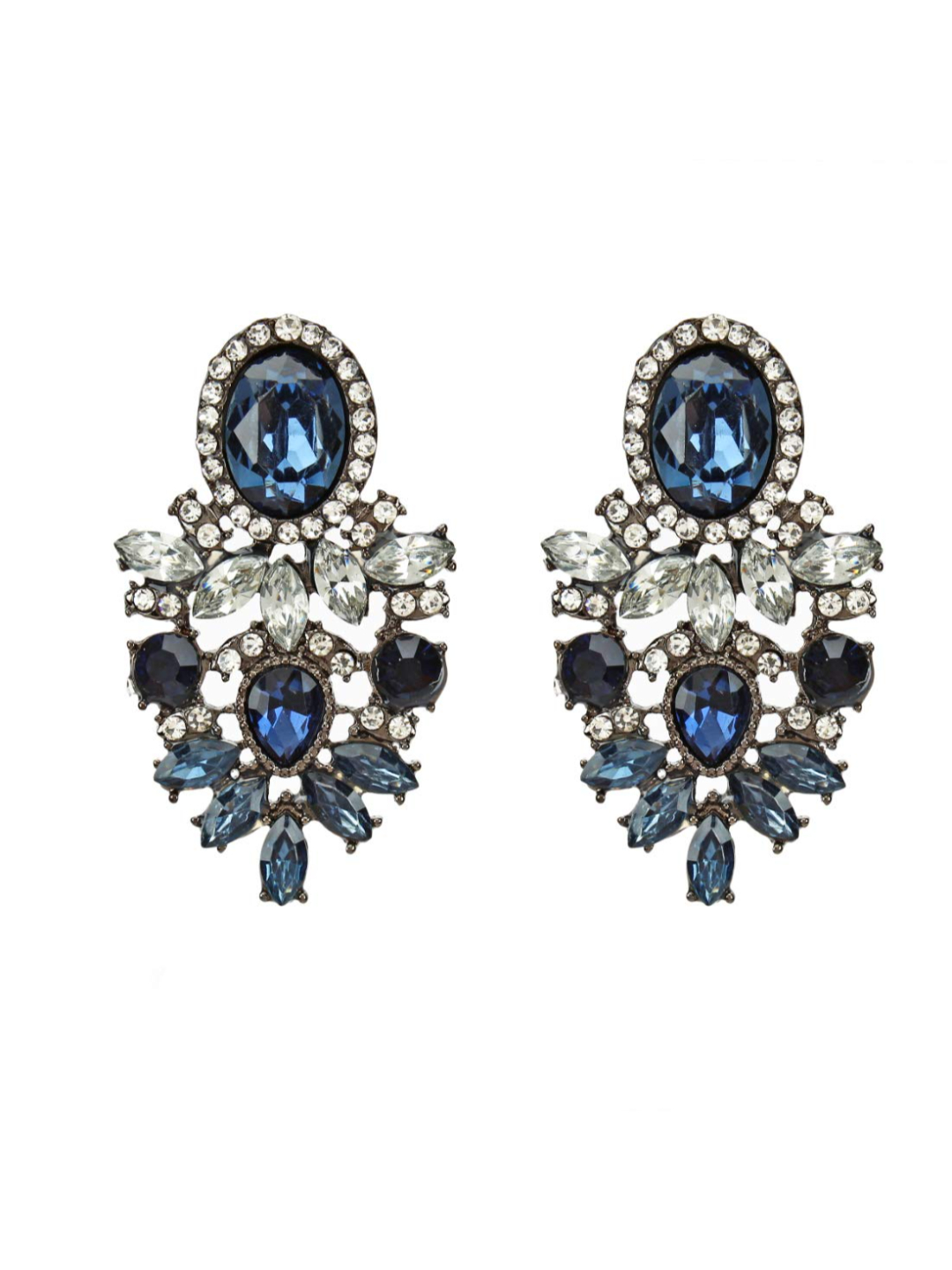 YouBella Jewellery Earrings for women Resin Earrings for Girls and Women (Blue)
