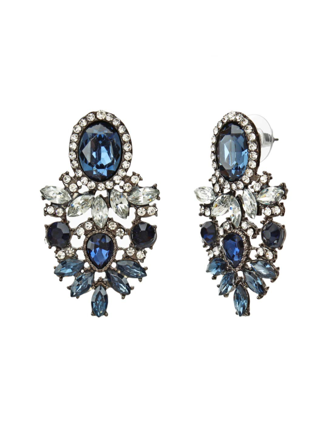 YouBella Jewellery Earrings for women Resin Earrings for Girls and Women (Blue)