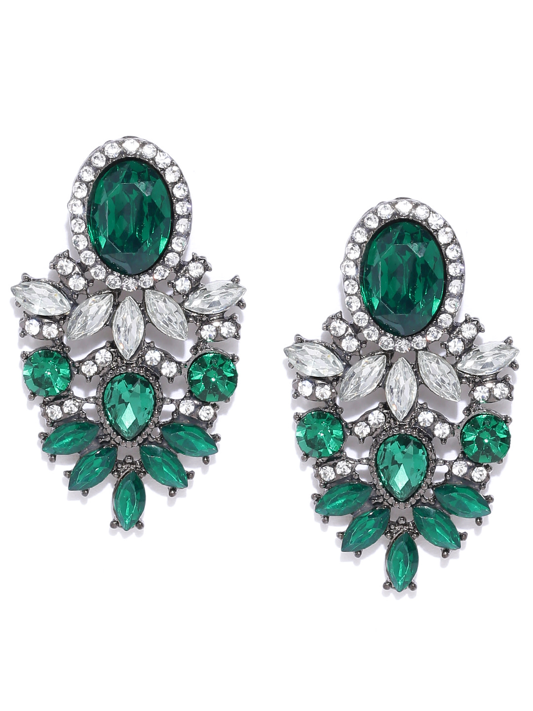 YouBella Jewellery Earings for women Resin Earrings for Girls and Women (Green)
