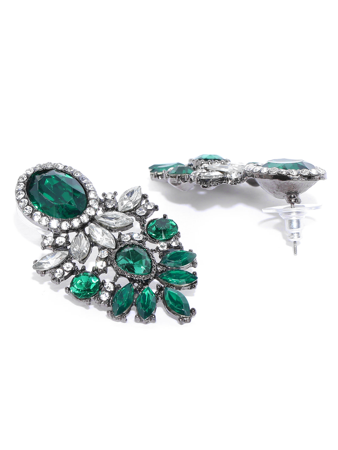 YouBella Jewellery Earings for women Resin Earrings for Girls and Women (Green)
