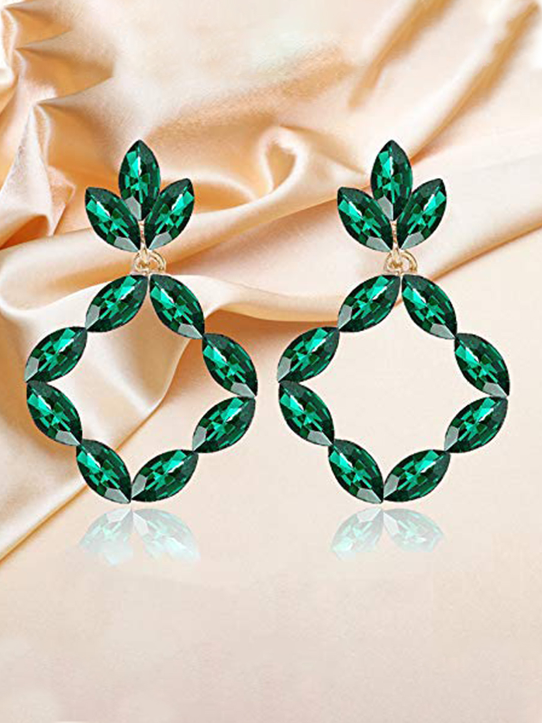 YouBella Jewellery Earrings for women stylish Crystal Earrings for Girls and Women