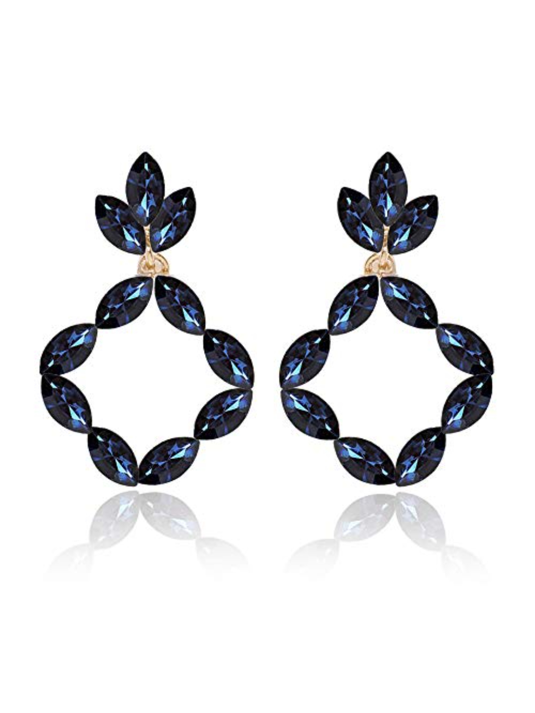 YouBella Jewellery Earrings for women stylish Crystal Earrings for Girls and Women