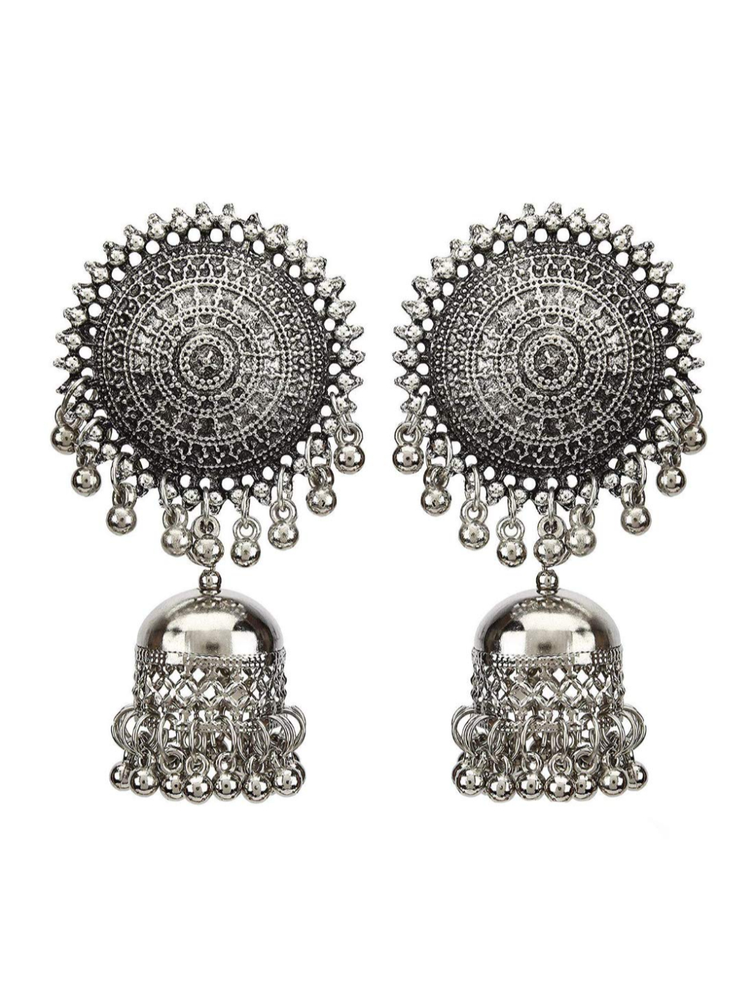 YouBella Jewellery Afghani Tribal Earrings for Women and Girls