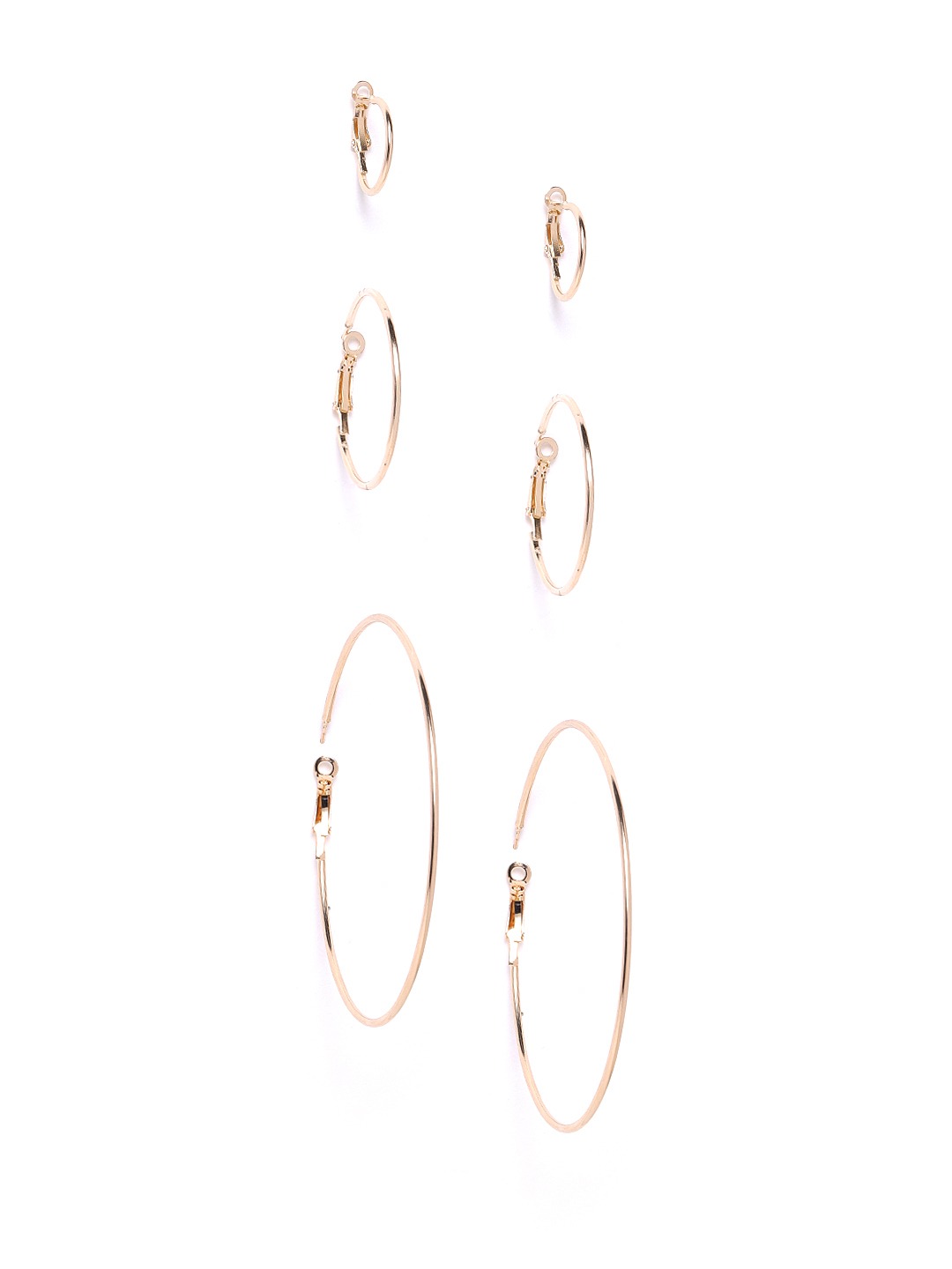 YouBella Jewellery Ear rings for women Combo of 24 Hoop Earrings for Girls and Women (Combo)