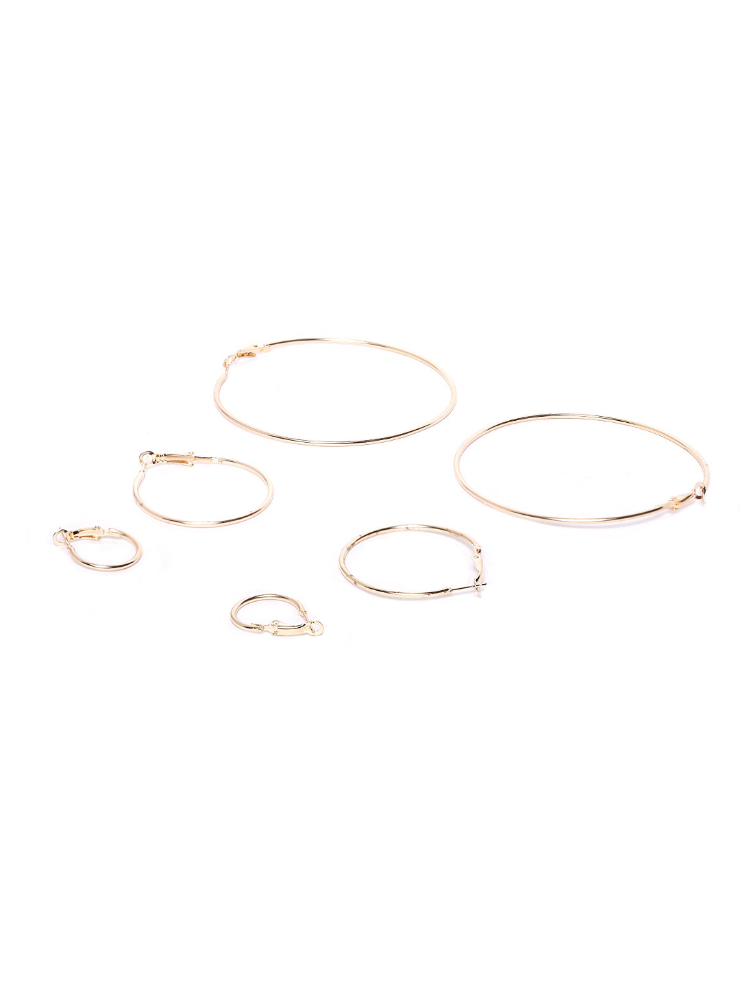 YouBella Jewellery Ear rings for women Combo of 24 Hoop Earrings for Girls and Women (Combo)