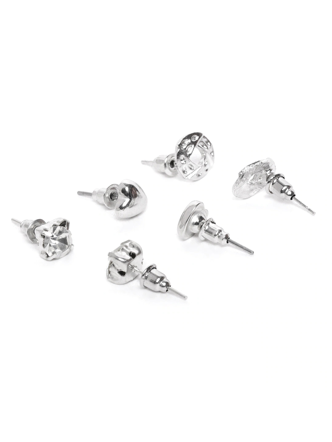 YouBella Jewellery Earrings Gold Plated Combo of 24 Stud Tops Earings for Girls and Women