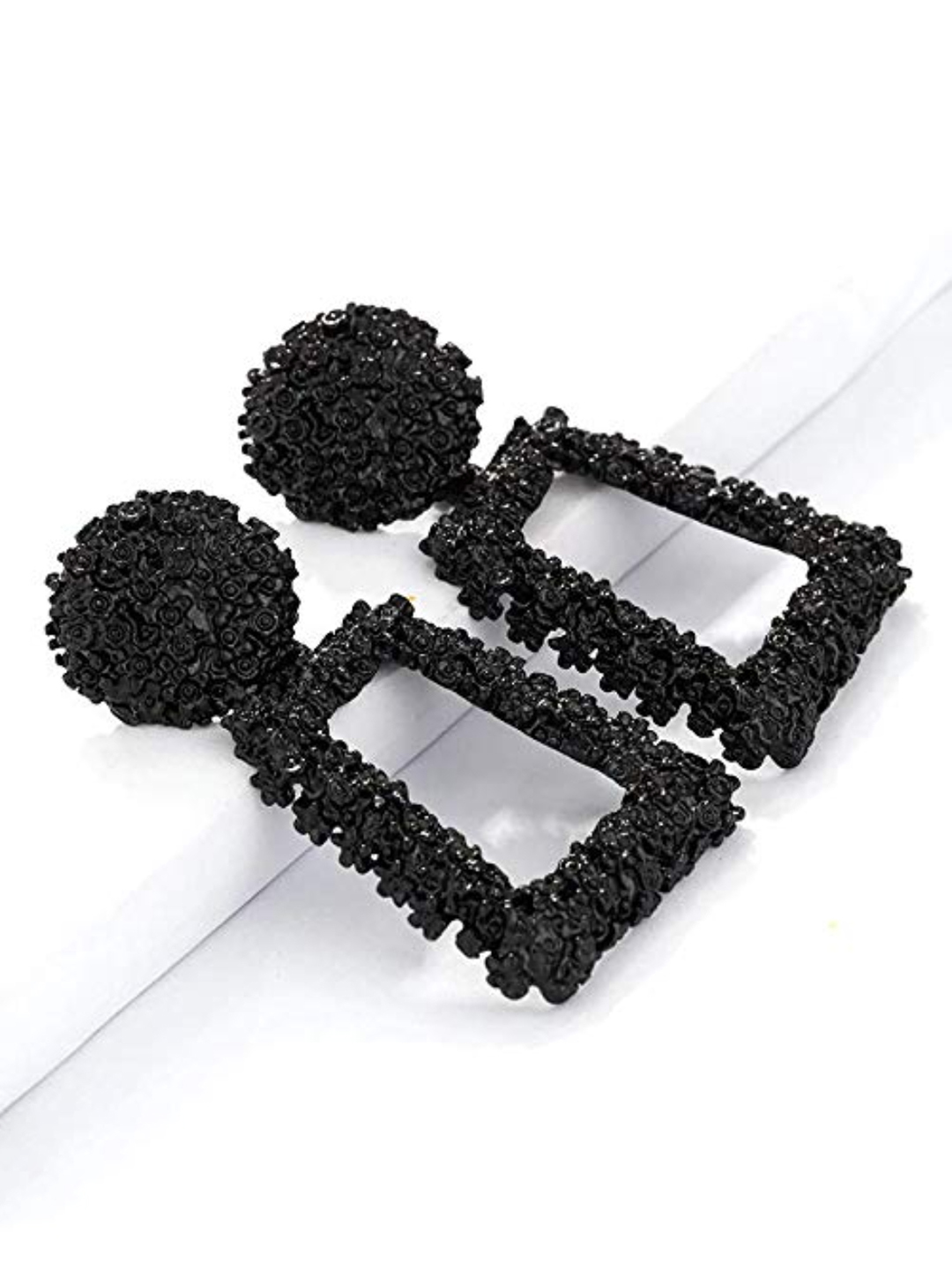 YouBella Jewellery Celebrity Inspired Handmade Earrings for Girls and Women (Black)