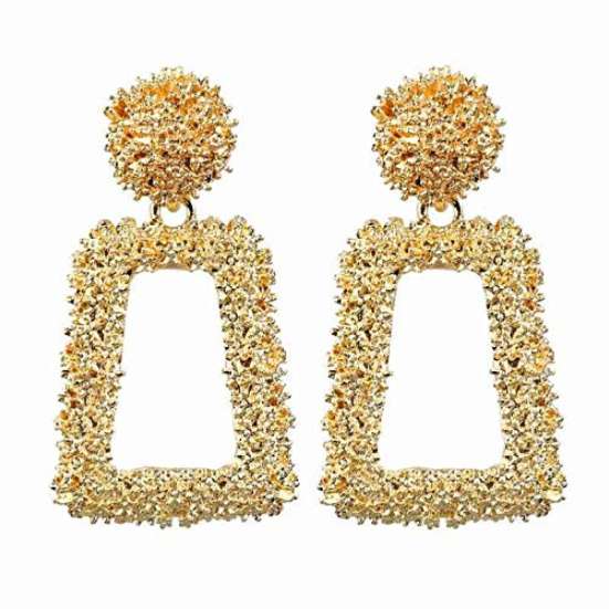 YouBella Jewellery Celebrity Inspired Handmade crystal Brass Earrings for Women (Golden )