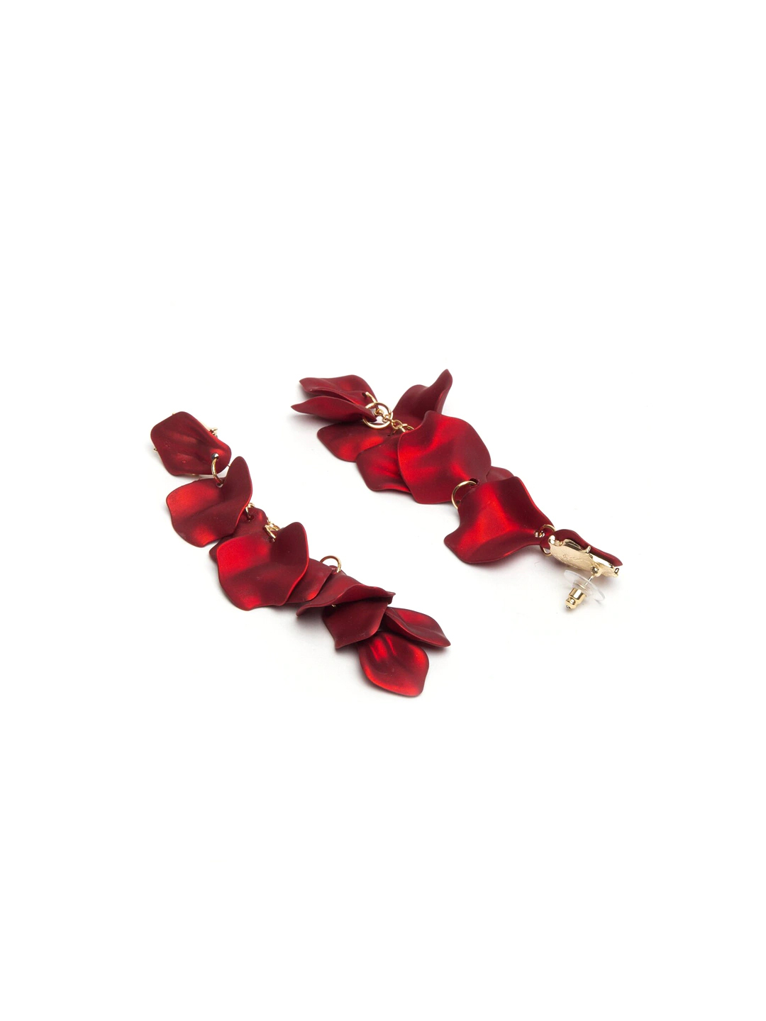 YouBella Jewellery Celebrity Inspired Earrings for women Handmade Earrings for Girls and Women (Red)