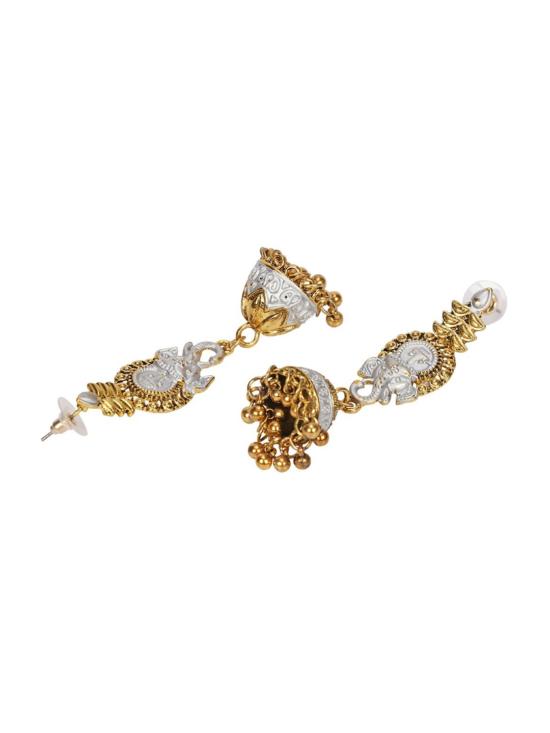 YouBella Jewellery Afghani Tribal Earrings for Women and Girls (Multi-Color) (STLYE 4)