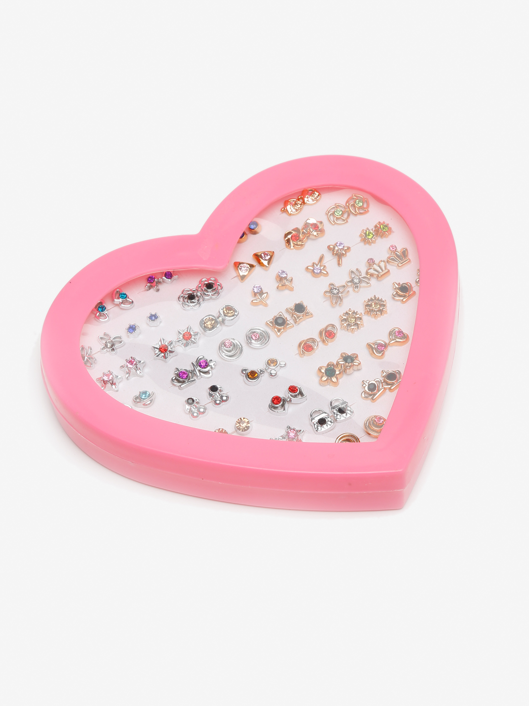YouBella Jewellery Earrings for Women Combo of 36 Stud Tops Earring for Women and Girls (Multi-color) (Style 2)