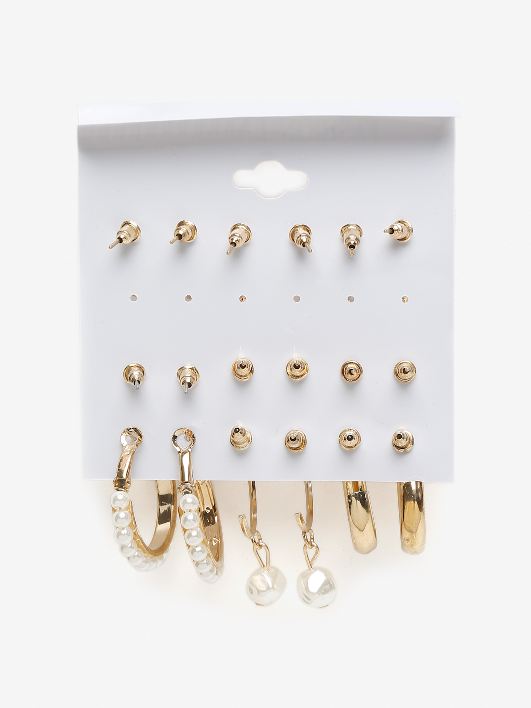 YouBella Jewellery Celebrity Inspired Gold Plated Earrings Combo for Girls and Women (Style 8)