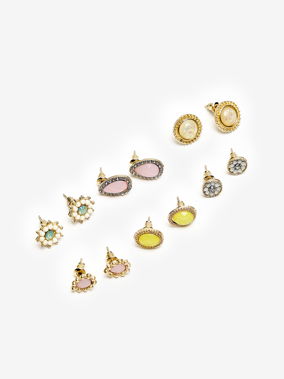 YouBella
Set of 26 Contemporary Studs Earrings