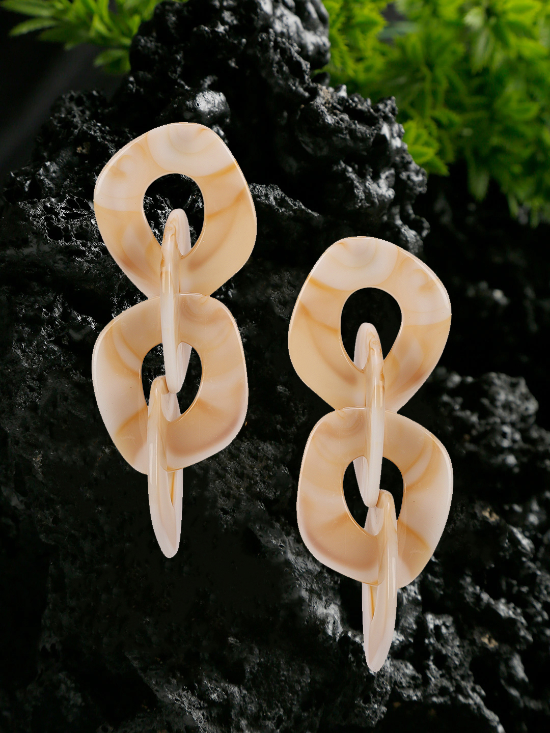 YouBella Jewellery Celebrity Inspired Earrings for women Crystal Earrings for Girls and Women (Brown)