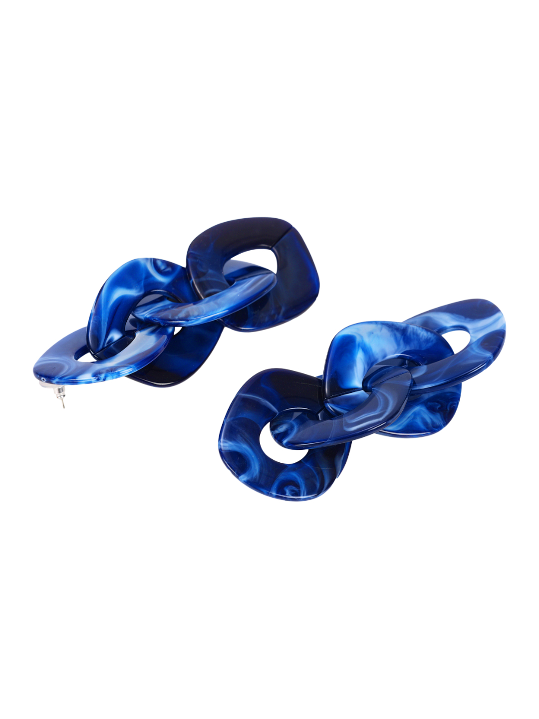 YouBella Jewellery Celebrity Inspired Earrings for women Crystal Earrings for Girls and Women (Blue)