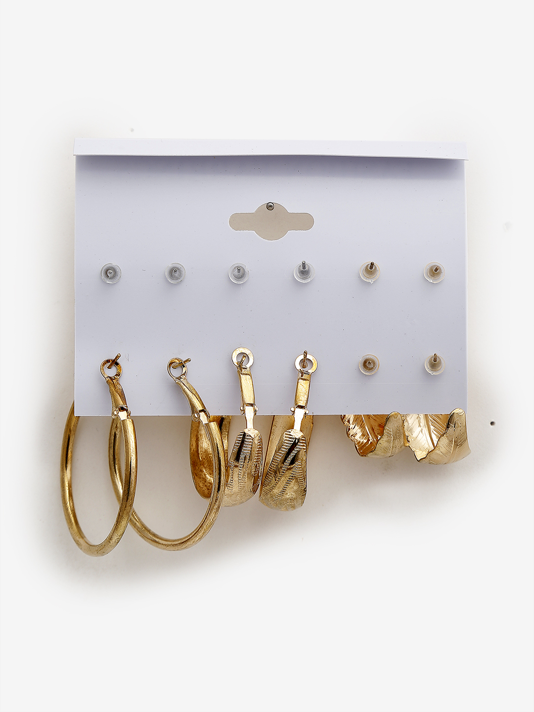 YouBella Jewellery Celebrity Inspired Gold Plated Earrings Combo for Girls and Women (Style 3)