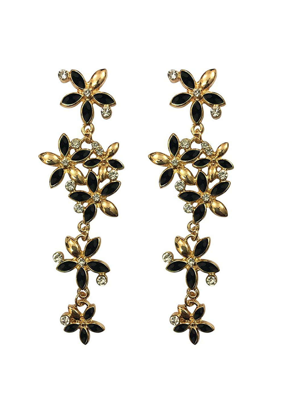 YouBella Jewellery Gold Plated Combo of Drop and Dangler Earrings for Girls and Women (Combo 3)