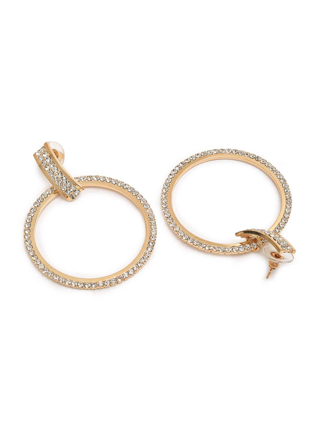 YouBella Jewellery Earings Drop and Dangler Earrings for Girls and Women (Gold)