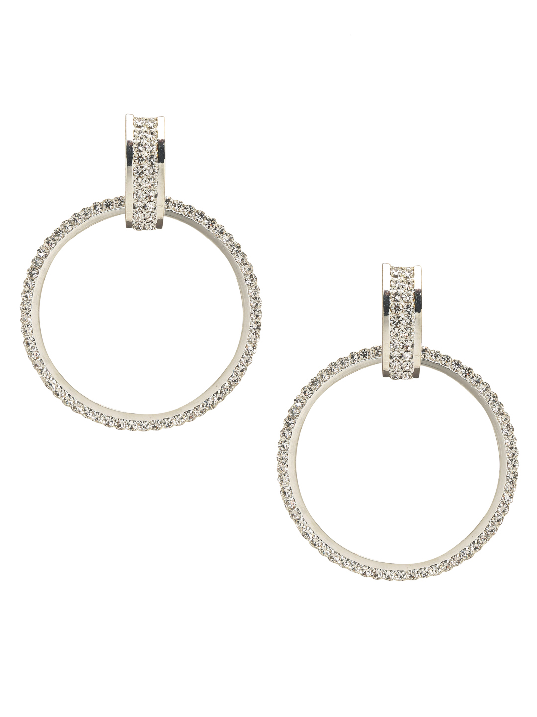YouBella Jewellery Earings Drop and Dangler Earrings for Girls and Women (Silver)