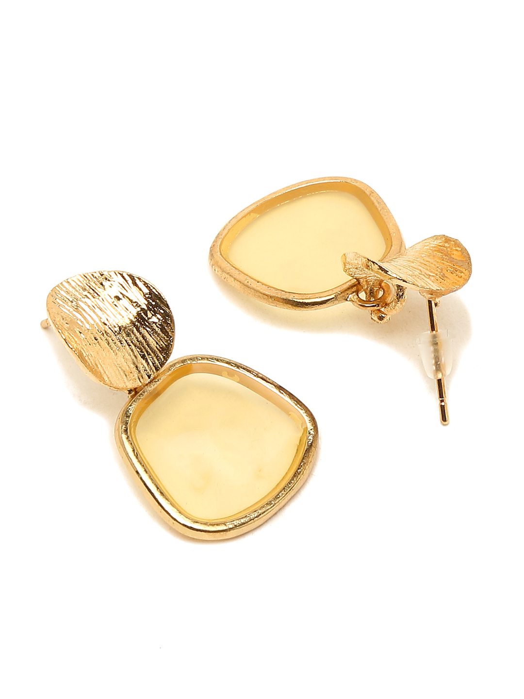 YouBella Fashion Jewellery Gold Plated Drop and Dangler Earrings for Girls and Women (Gold) (Style 2)