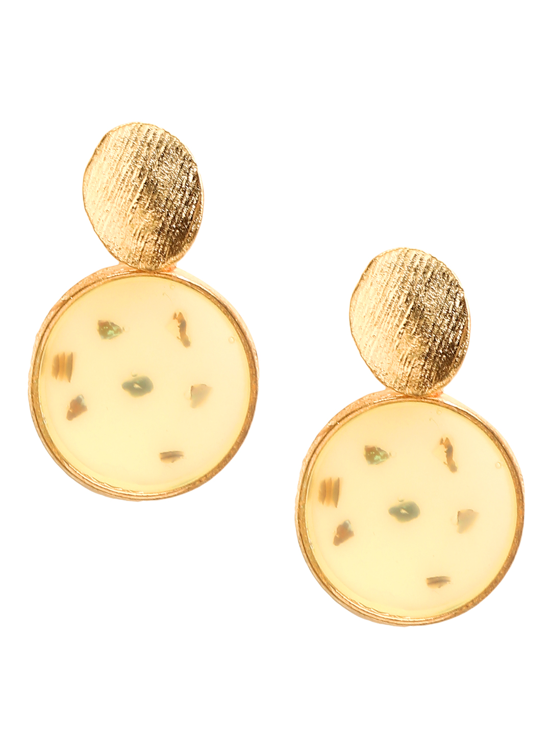 YouBella Fashion Jewellery Gold Plated Drop and Dangler Earrings for Girls and Women (Gold) (Style 3)