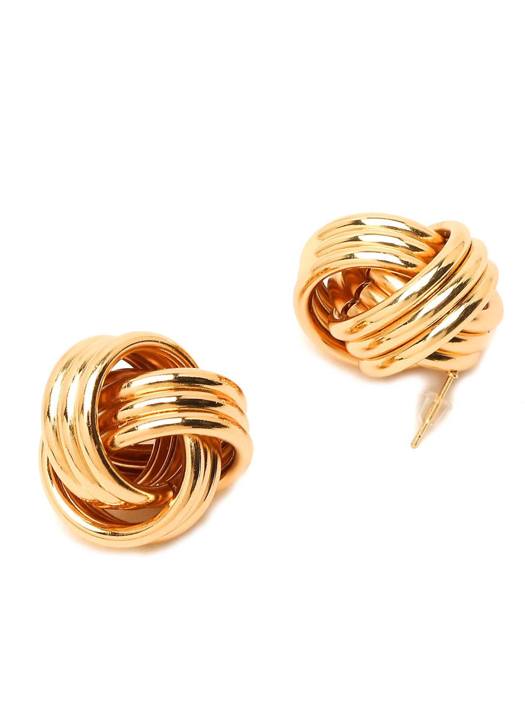 YouBella Fashion Jewellery Gold Plated Combo of 7 Pair of Stud Earrings for Girls and Women (Gold) (YBEAR_33135)