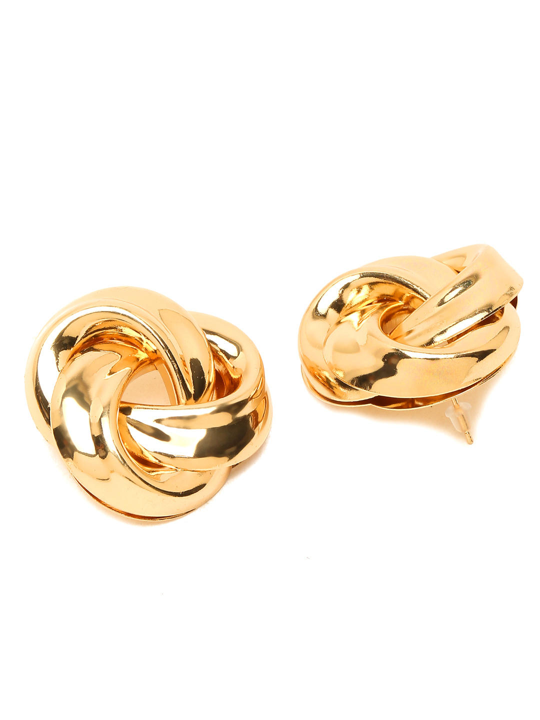 YouBella Fashion Jewellery Gold Plated Combo of 7 Pair of Stud Earrings for Girls and Women (Gold) (YBEAR_33135)