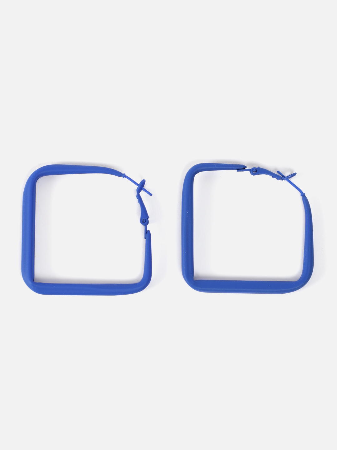 YouBella Fashion Jewellery Hoop Earrings for Girls and Women (Dark Blue)