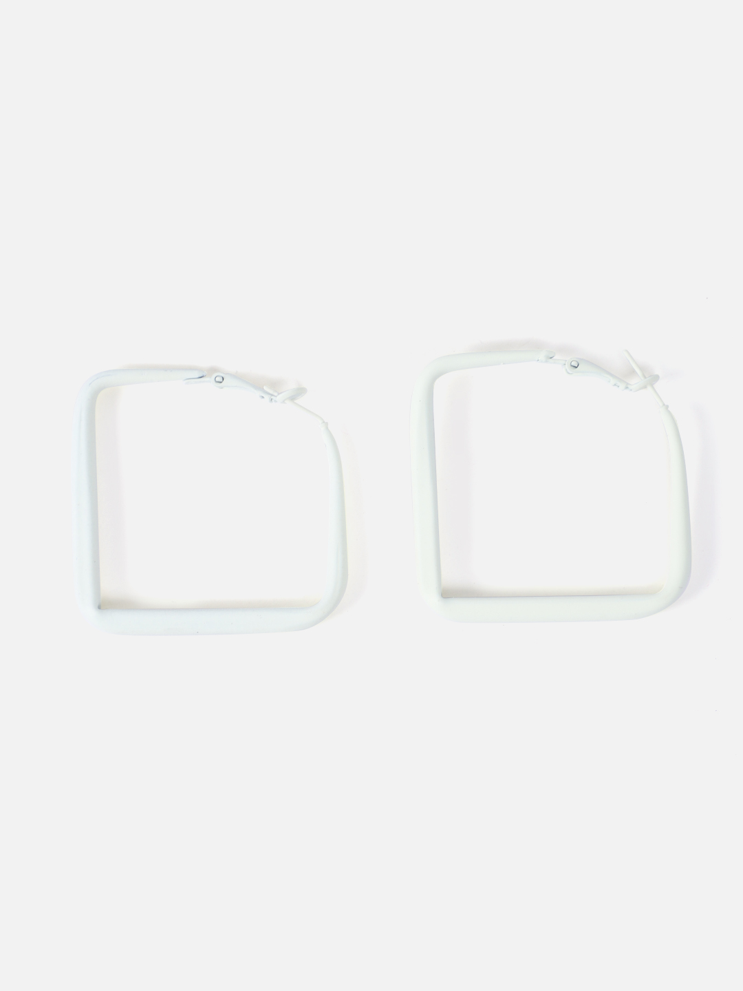YouBella Fashion Jewellery Hoop Earrings for Girls and Women (White)
