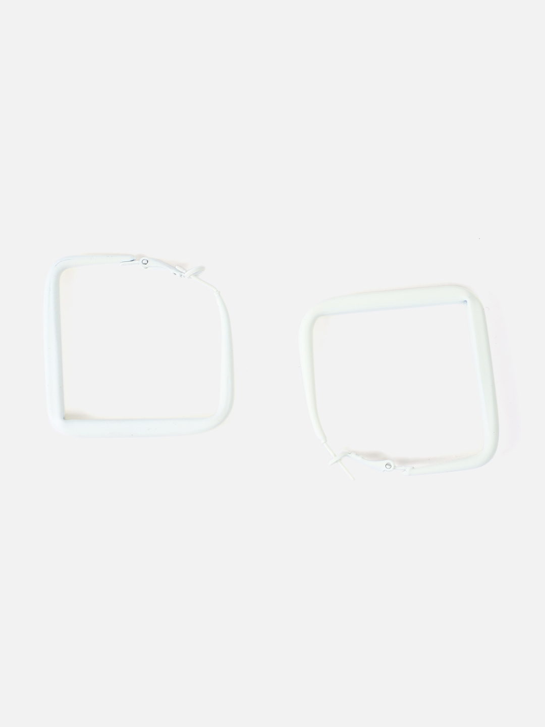 YouBella Fashion Jewellery Hoop Earrings for Girls and Women (White)