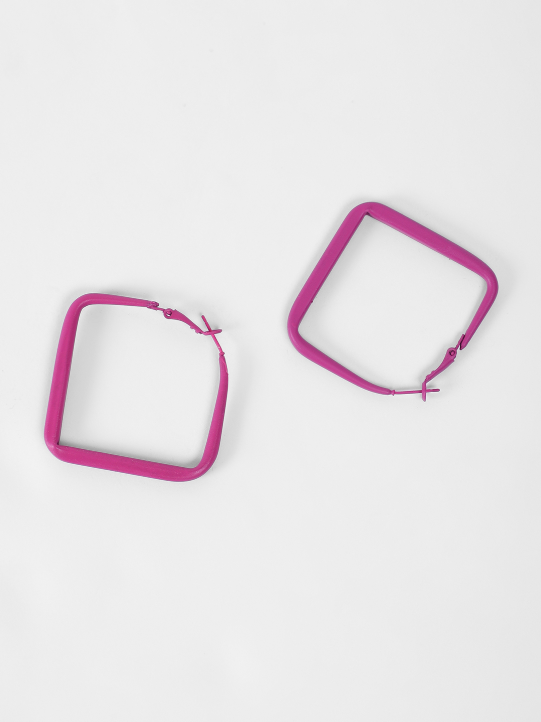 YouBella Fashion Jewellery Hoop Earrings for Girls and Women (Purple)